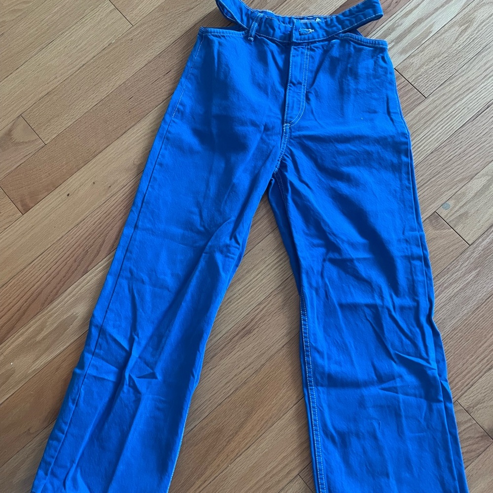 ZARA fitted waist jeans